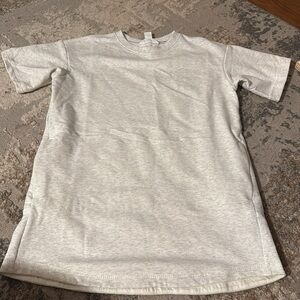 Athleta Girl gray sweater tunic